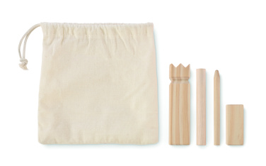 Лого трейд бизнес-подарки фото: Pinewood outdoor throwing game